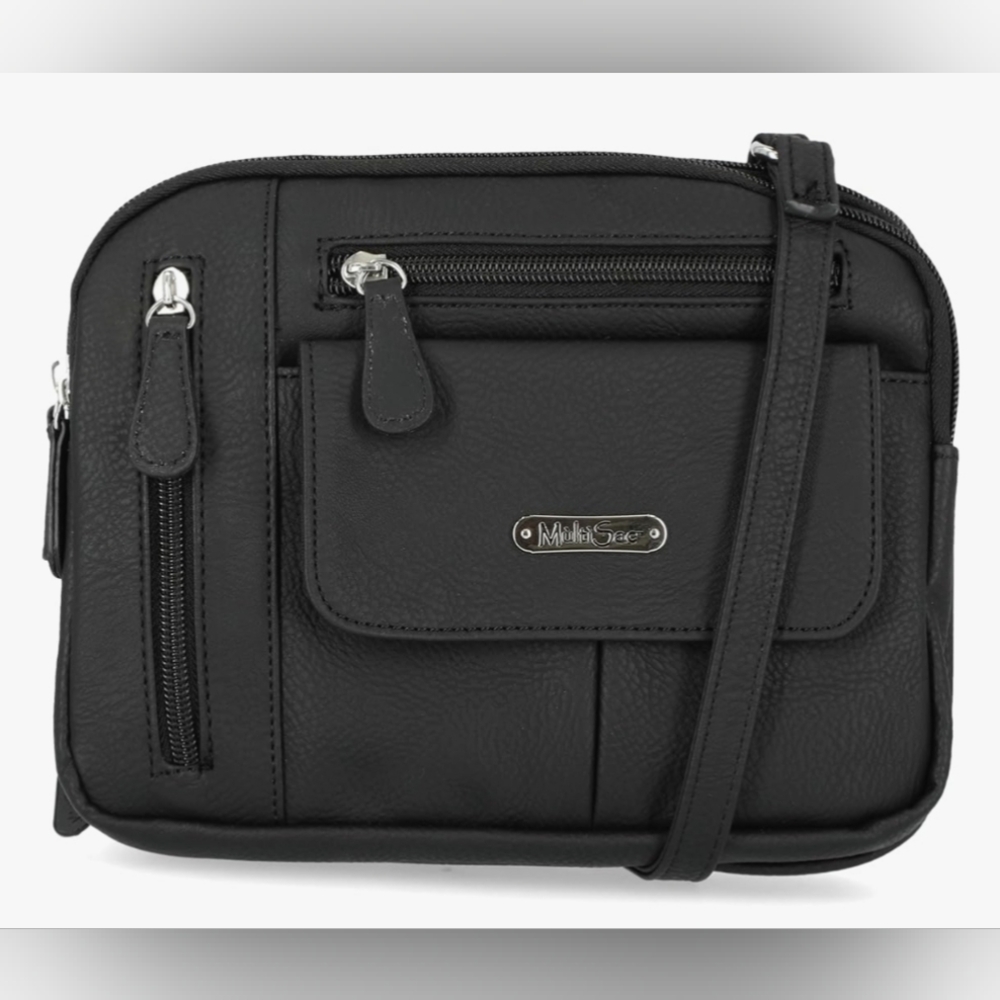MultiSac Zippy Triple Compartment Crossbody Bag